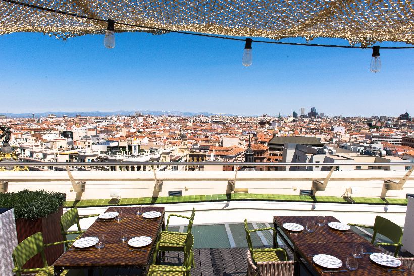 Terrazas de azotea en Madrid - Círculo de Bellas Artes