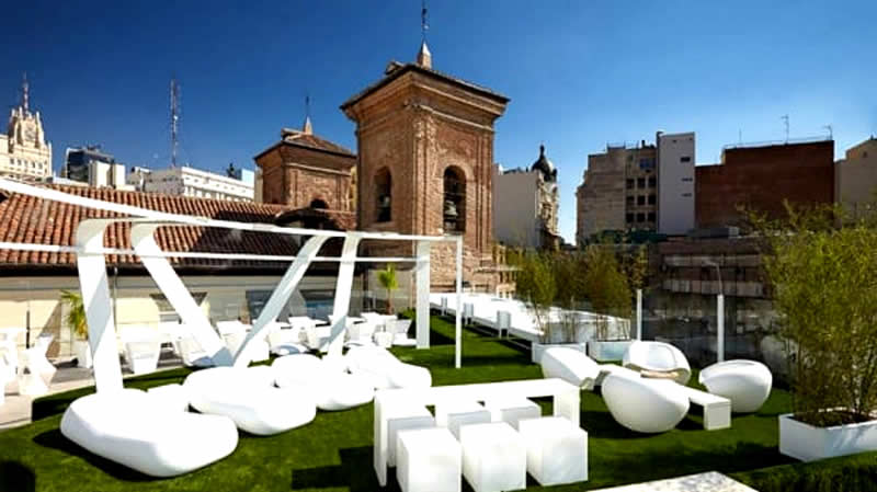 Terrazas de azotea en Madrid - Terraza Gymage